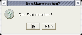 Dialog for looking into Skat